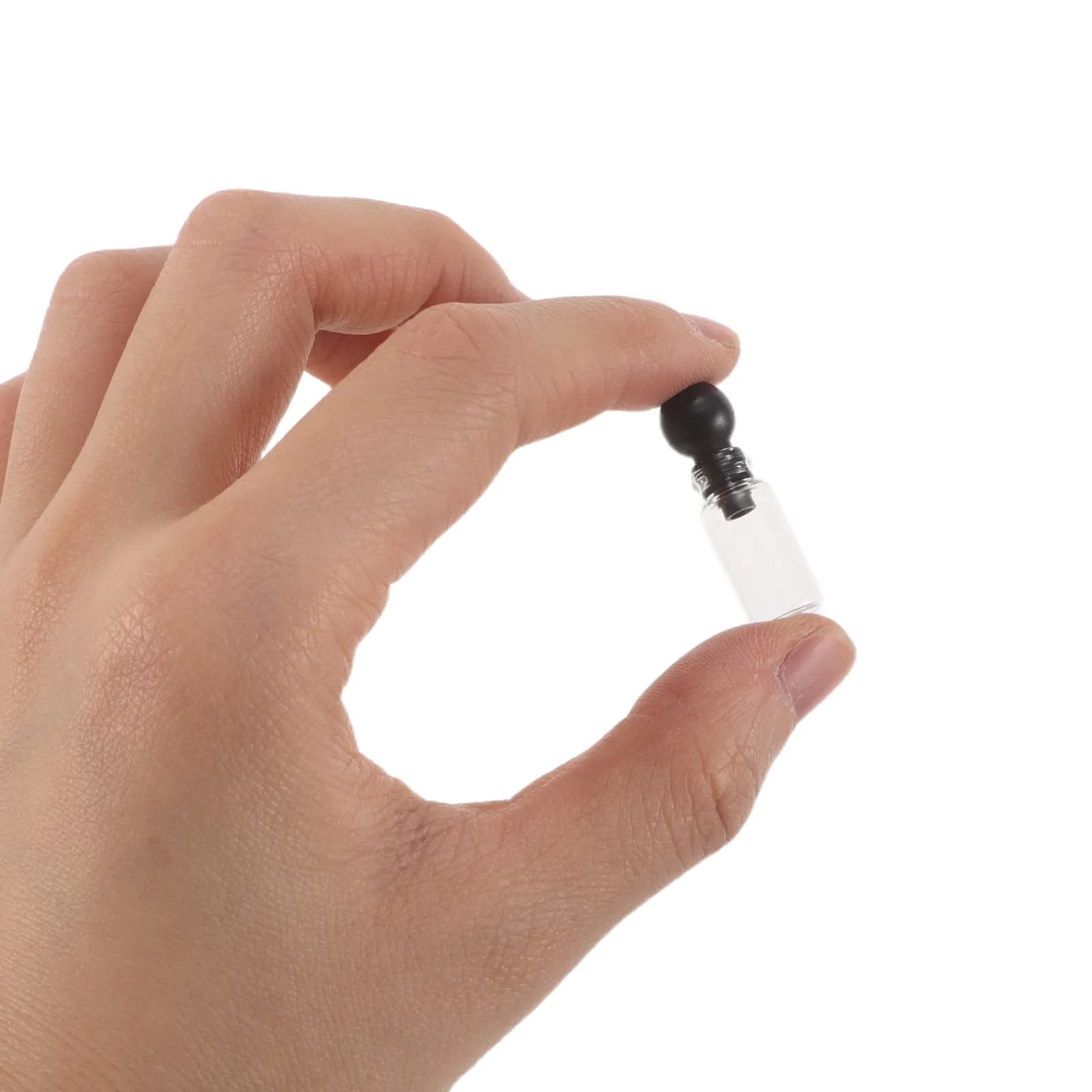 150Pcs Mini Glass Perfume Sample Vials Essential Oil Bottles Refillable Leakproof Ball Stopper Portable Travel Fragrance Storage
