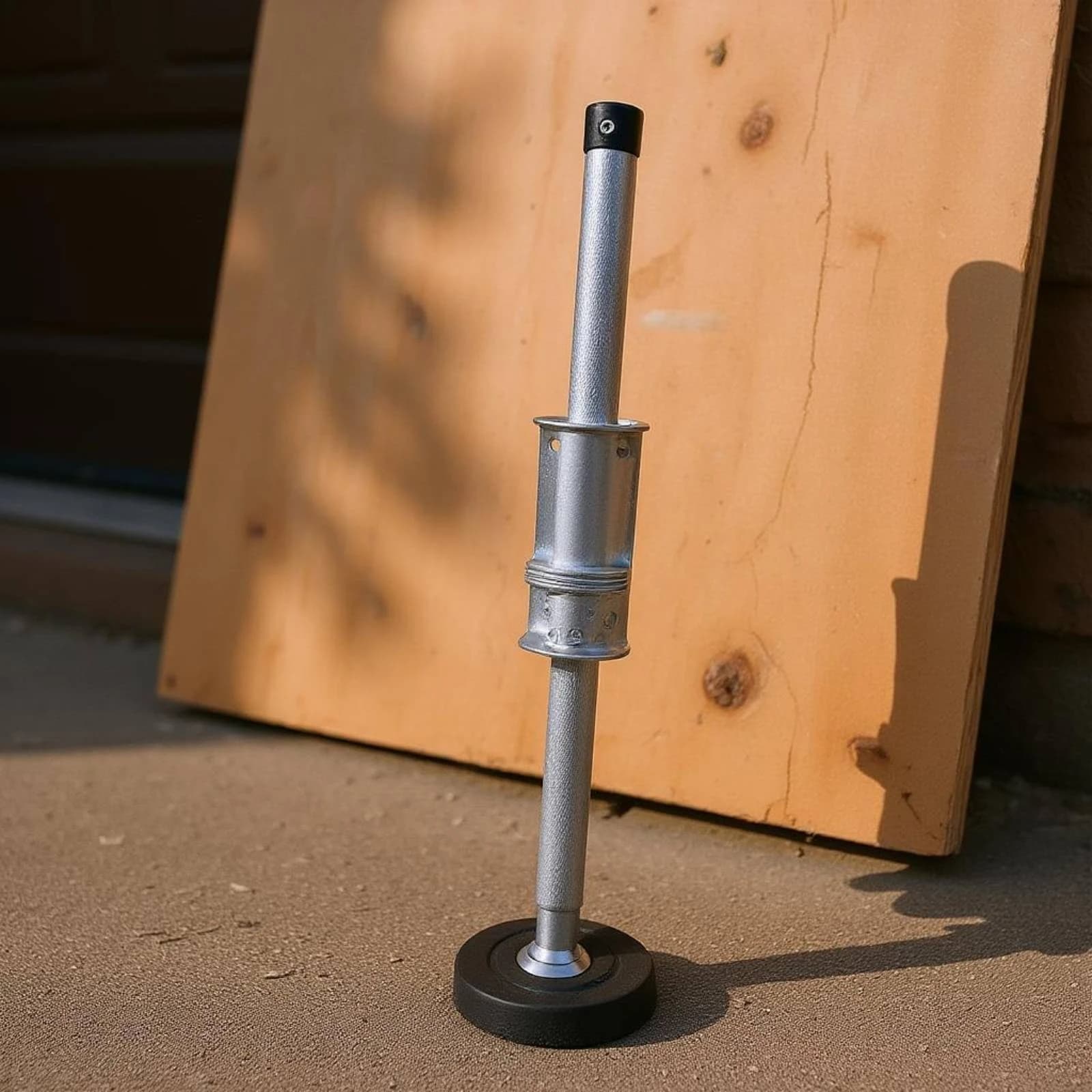 Telescopic Ladder Support Foot Threaded Ladder Foot Stabilizer Home Tool Steel Heavy-Duty