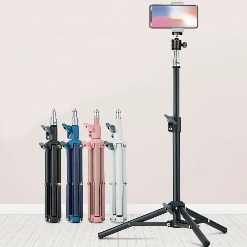 35cm-60cm Desktop Mini Tripod with Ball Head Mount Holder for Camera Ring Lamp Mobile Phones Tablets PC Stands for Vlog Blogger