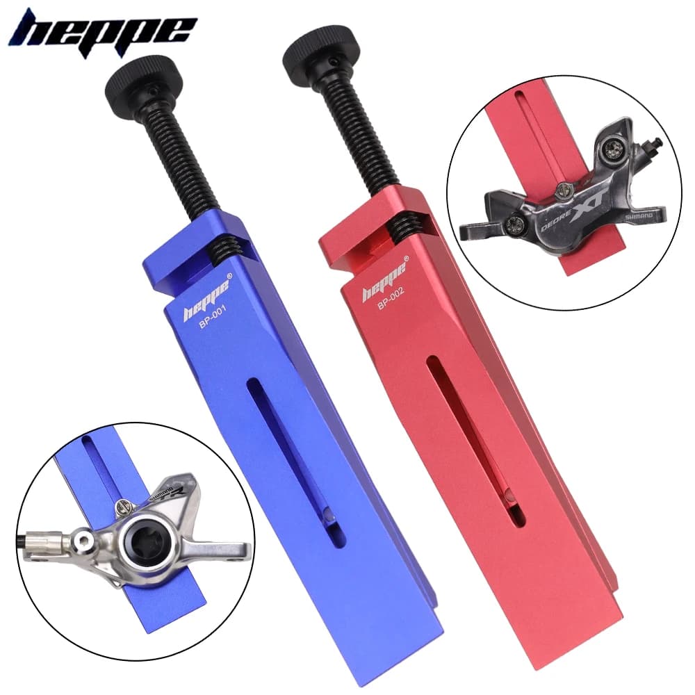 Strumento di ripristino del pistone della pinza per bicicletta HEPPE Strumento per pressa del pistone della pinza per bici per pinza freno SHIMANO/SRAM a 2 pistoni e 4 pistoni