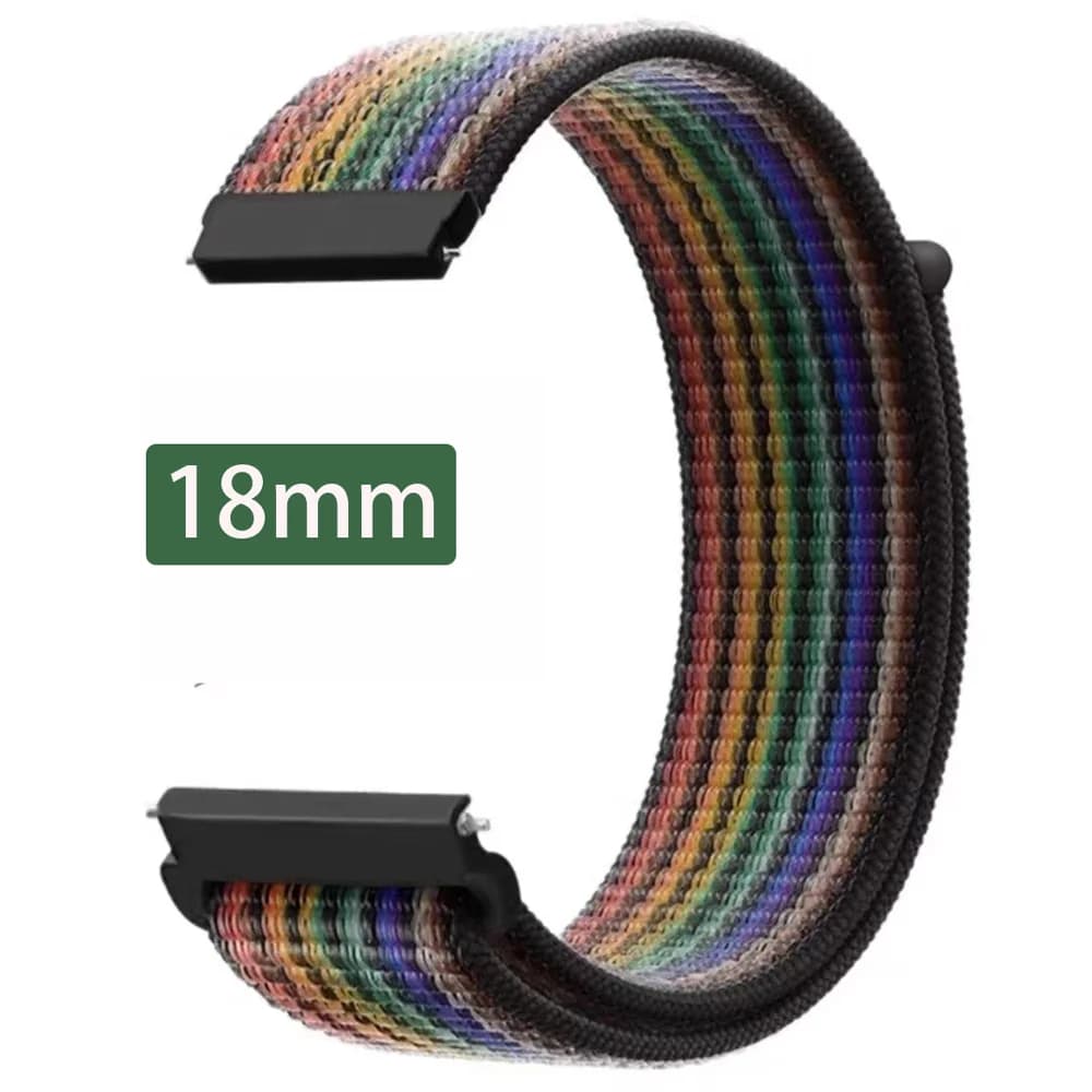 Cinturino in Nylon da 18MM per Xiaomi Mi Smart Watch Straps bracciale sportivo da donna con cinturino per Garmin Vivoactive 4S/Venu 2s Correa