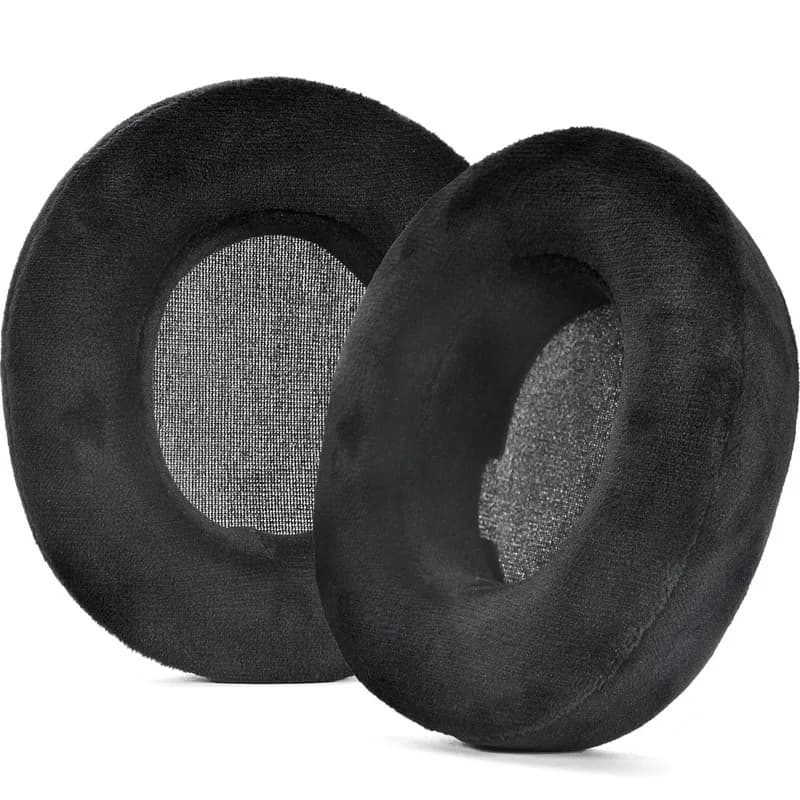 Premium Flannel Foam Replacement Ear Cushion Pads Compatible With SteelSeries Arctis Nova Pro Wireless Gaming Headset Parts
