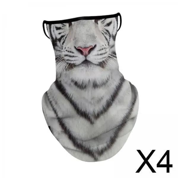 Ghetta per il collo traspirante Earloop Sciarpa Bandana Protezione solare sottile Maschera per coprire il viso per sport da indossare ogni giorno