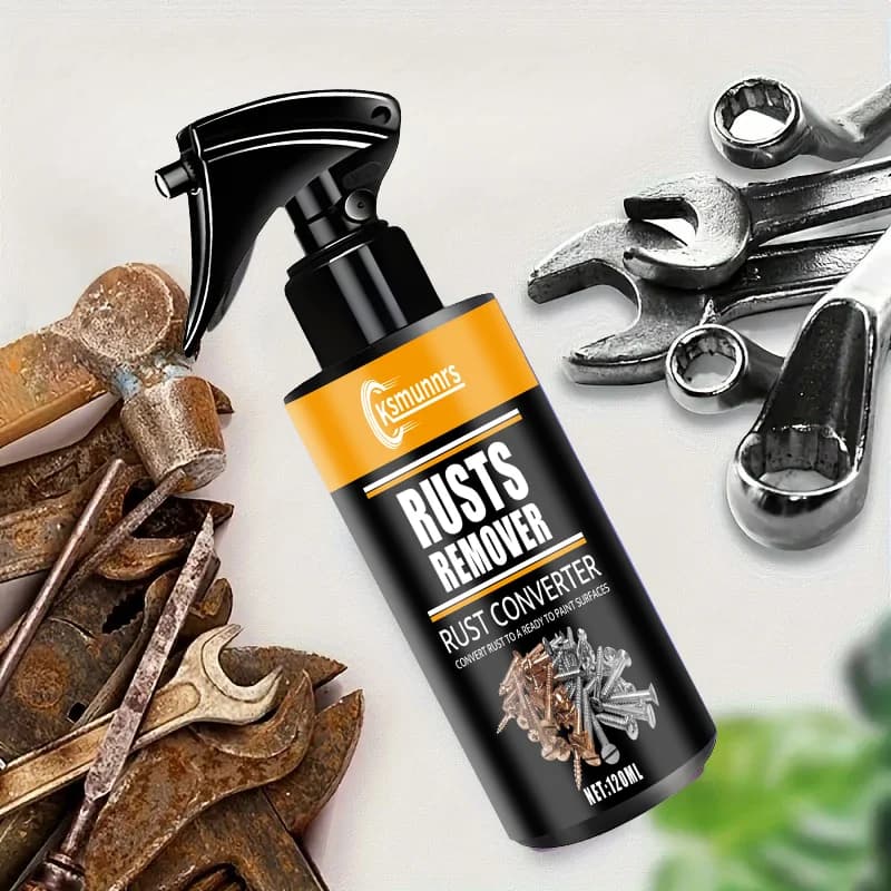 100 ml anti-rust spray: easy to use antifrust maintenance formula for all car models, cleans paint and wheel hubs, oxidation cleaner