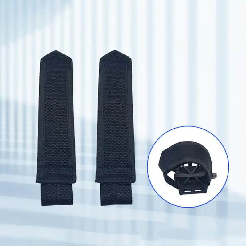 1/2Pcs Adjustable Nylon Velcro Cycling Pedal Strap Foot Binding Cover Outdoor Bicycle Riding Fixed Accessory