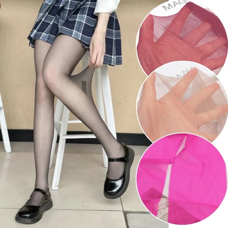 New Sexy Transparent Long Stockings Leggings Nightclub Breathable Stockings Ultra Thin Pantyhose Woman Sexy Anti-hooked Tights