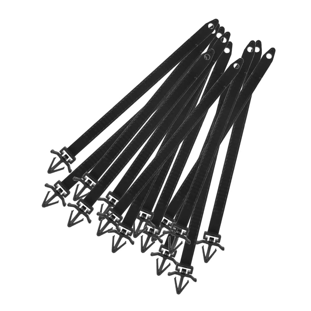 Car-styling 15 Pieces Wire Harness Fastener For Car Corrugated Pipe Car Wire Organizers Cable Ties Management Cable Clamp Clips