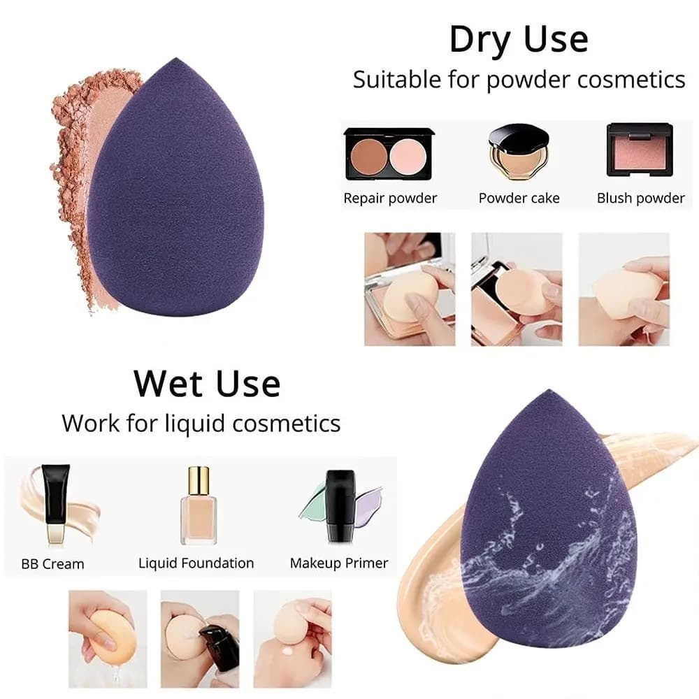 12Pcs New Soft Cosmetic Puff Velvet Washable Sponges Powder Puff Beauty Tools Cotton Makeup Blender Women
