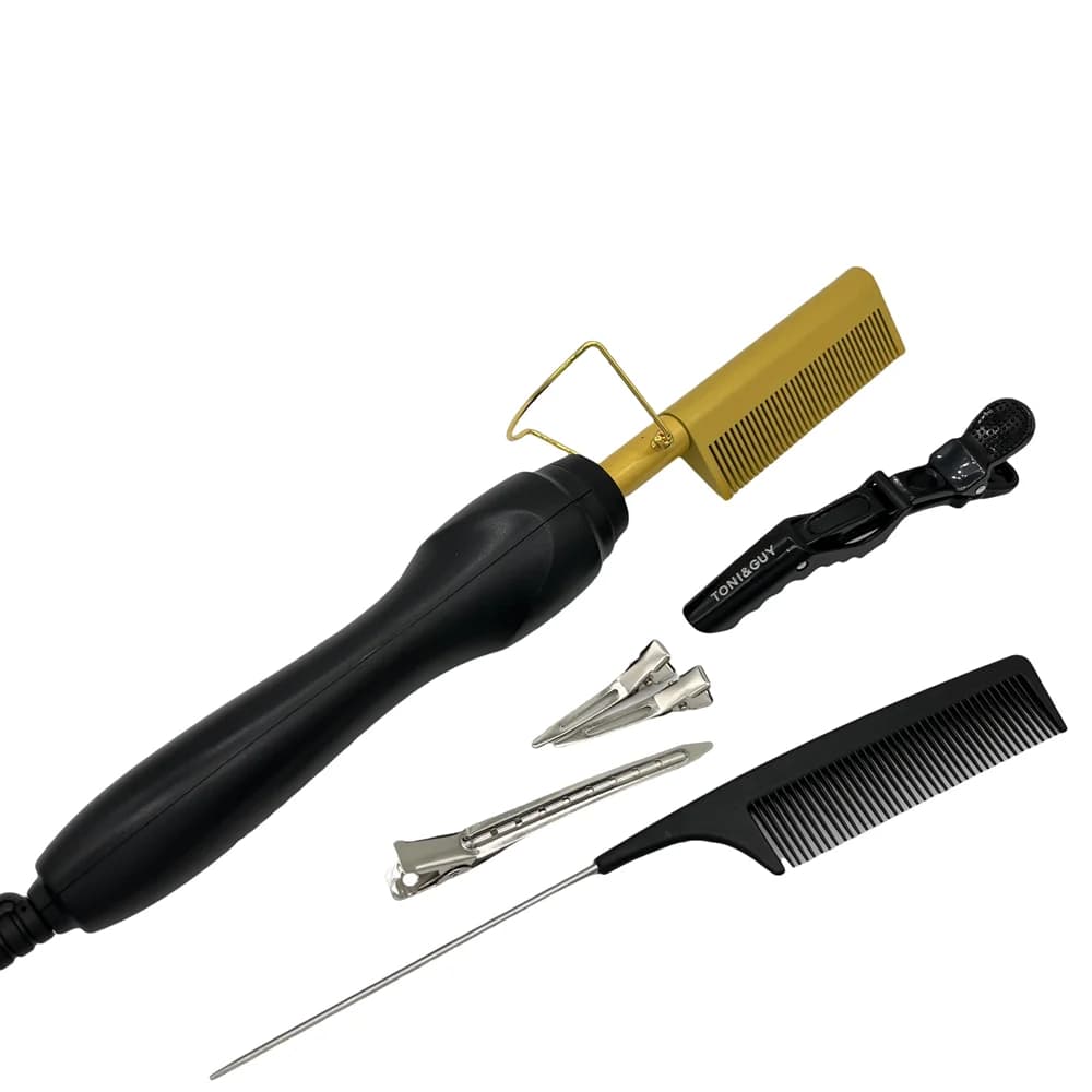 1 set of hot comb hair brushes, hot combs, hot pressing, hot electric hair brushes, styling tools