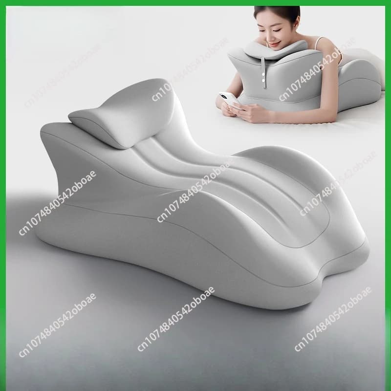 Cuscino ergonomico multifunzionale per sdraiarsi, giocare con telefono, lettura e cuscino
