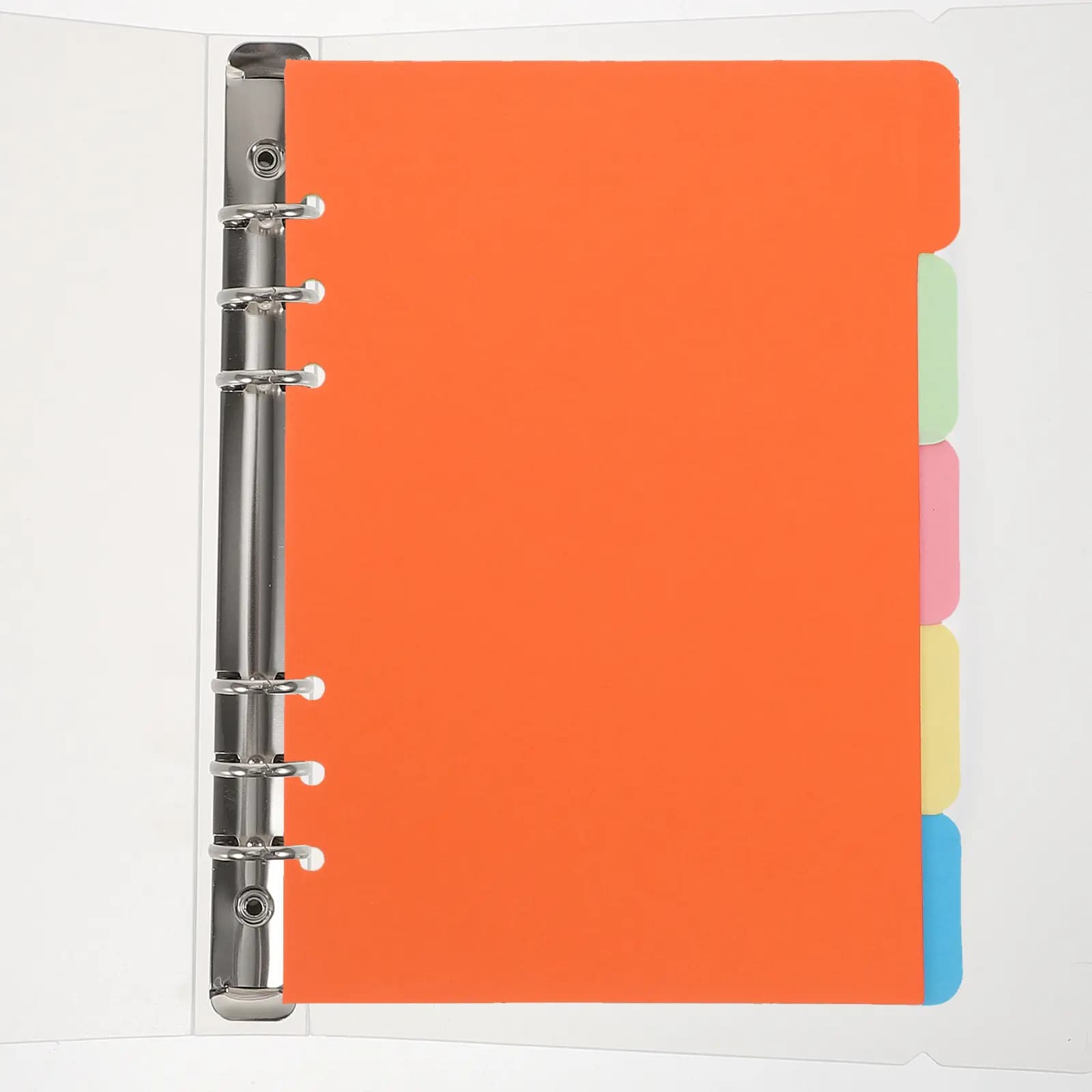2 Pezzi Raccoglitore A5 Trasparente, Copertina per Quaderno A5, Raccoglitore Kawaii Carino per Scuola Ufficio, Organizzatore Documenti da Scrivania, Cartella Portadocumenti