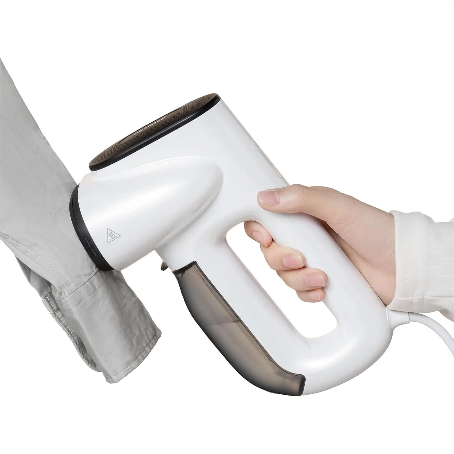 Vaporizzatore Portatile per Vestiti con Aspirazione da 2300Pa, Stiratore a Vapore per Abiti, Tecnologia AirIron Esclusiva per Rimozione Rapida delle Pieghe