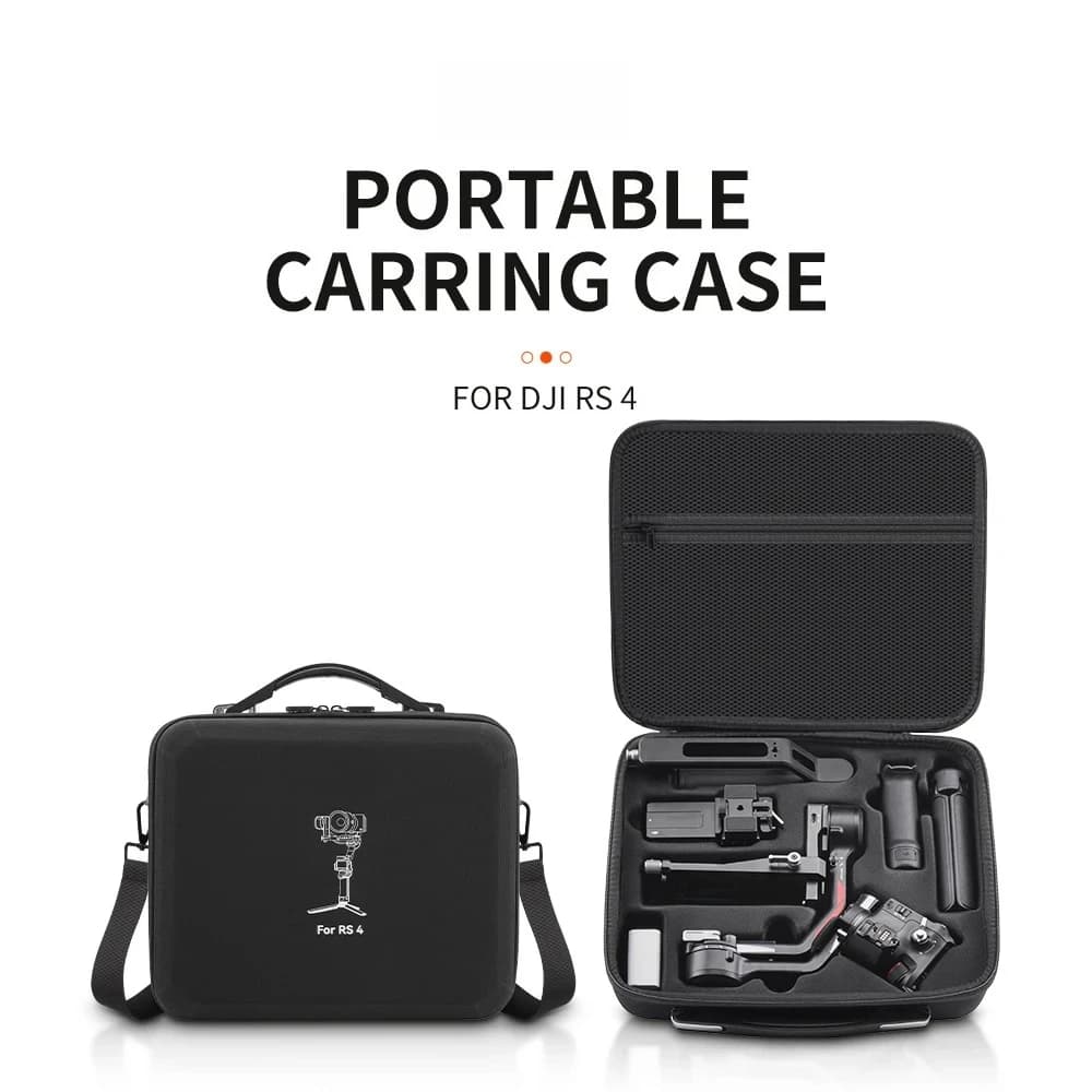 Camera Rigid Bag for DJI Ronin RS 4 Cardanic Stabilizer Combo Charging Box PU/Oxford Storage Case Valigia