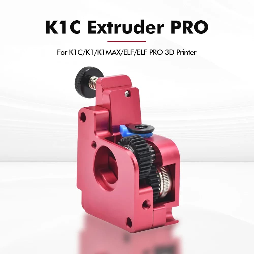 Creativity K1 max Extruder Pro Kit Rapporto di trasmissione interamente in metallo Azionamento diretto Estrusione di stampa ad alta temperatura per stampante 3D serie k1