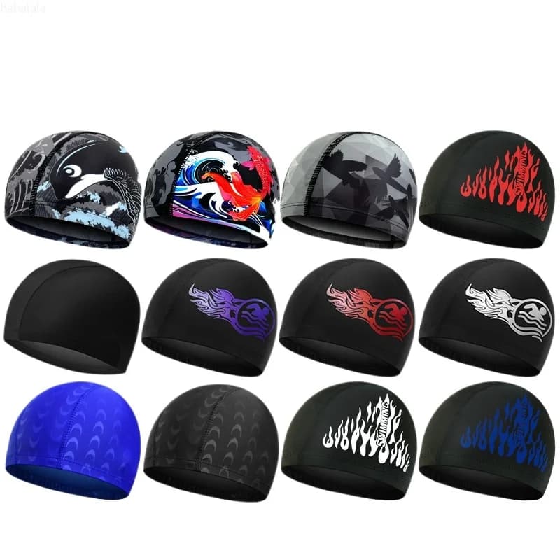 Fashionable Adult Swimwear Unisex Printed Swimwear Comfortable Swimwear for Women Men Swimming Accessories