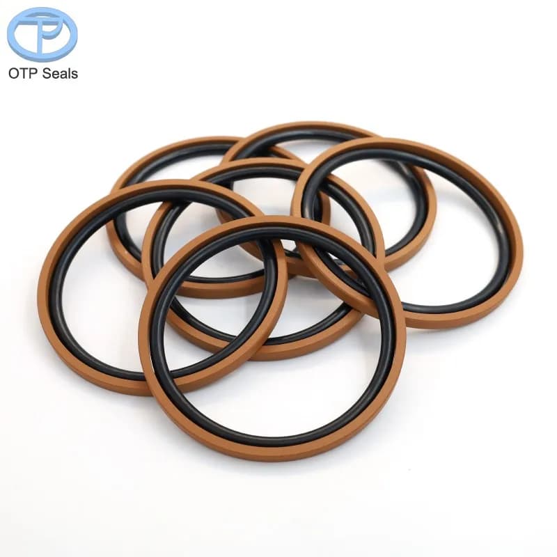 Combination Seal for hole Piston rod seals PTFE add copper powder NBR O-Ring polytetrafluoroethylene non-standard customized otp