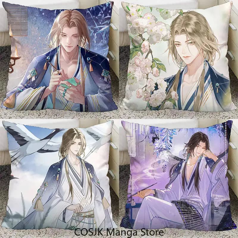 Cuscino in peluche Anime Ashes Of The Kingdom, cuscino per divano, cuscino lombare per camera da letto, ufficio, decorazione per la casa, regalo per amici e fan