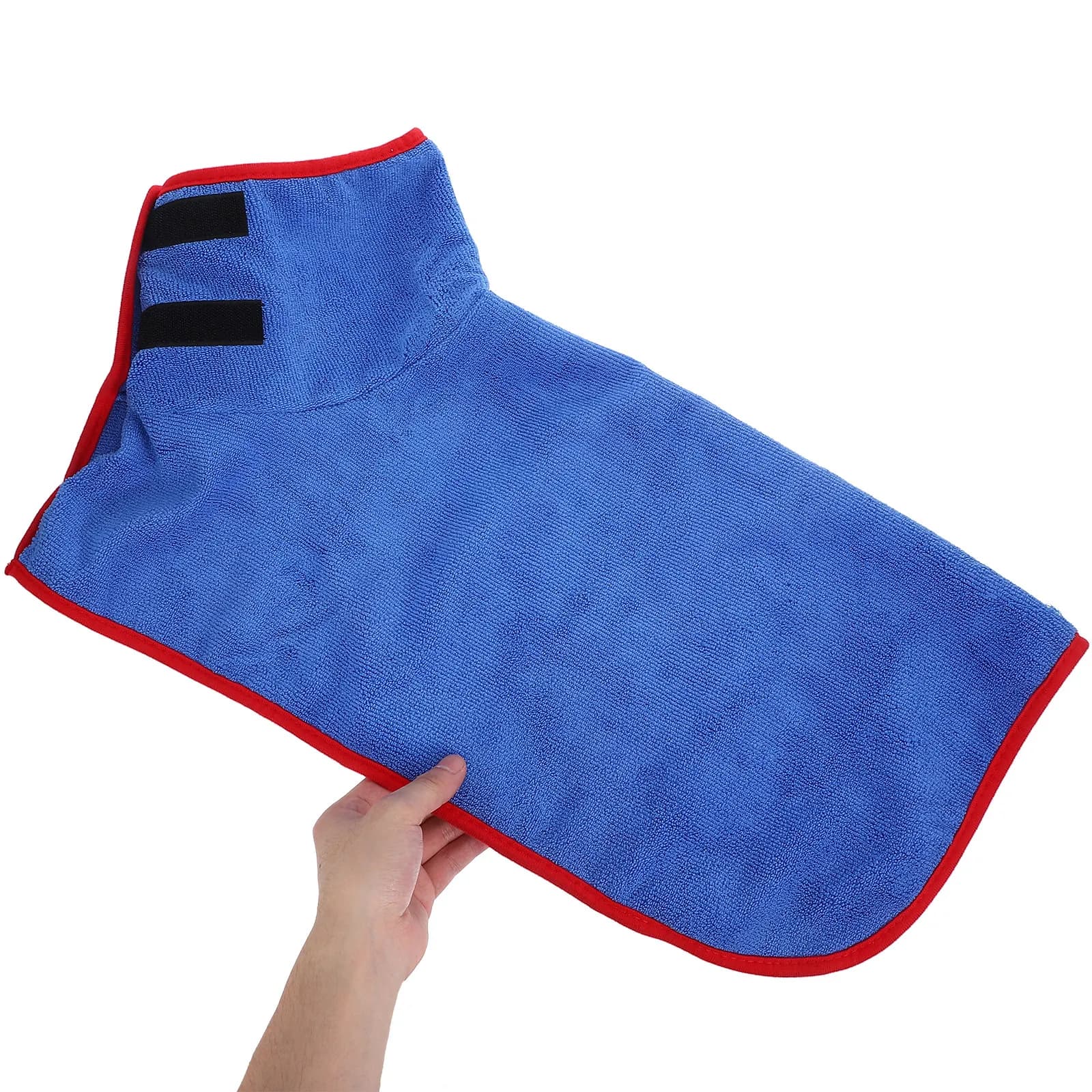 Absorbent Pet Bathrobe Soft Water Absorbing Quick Dry Wrap Bathrobe for Dogs Cats Large Small Grooming Dog Baths