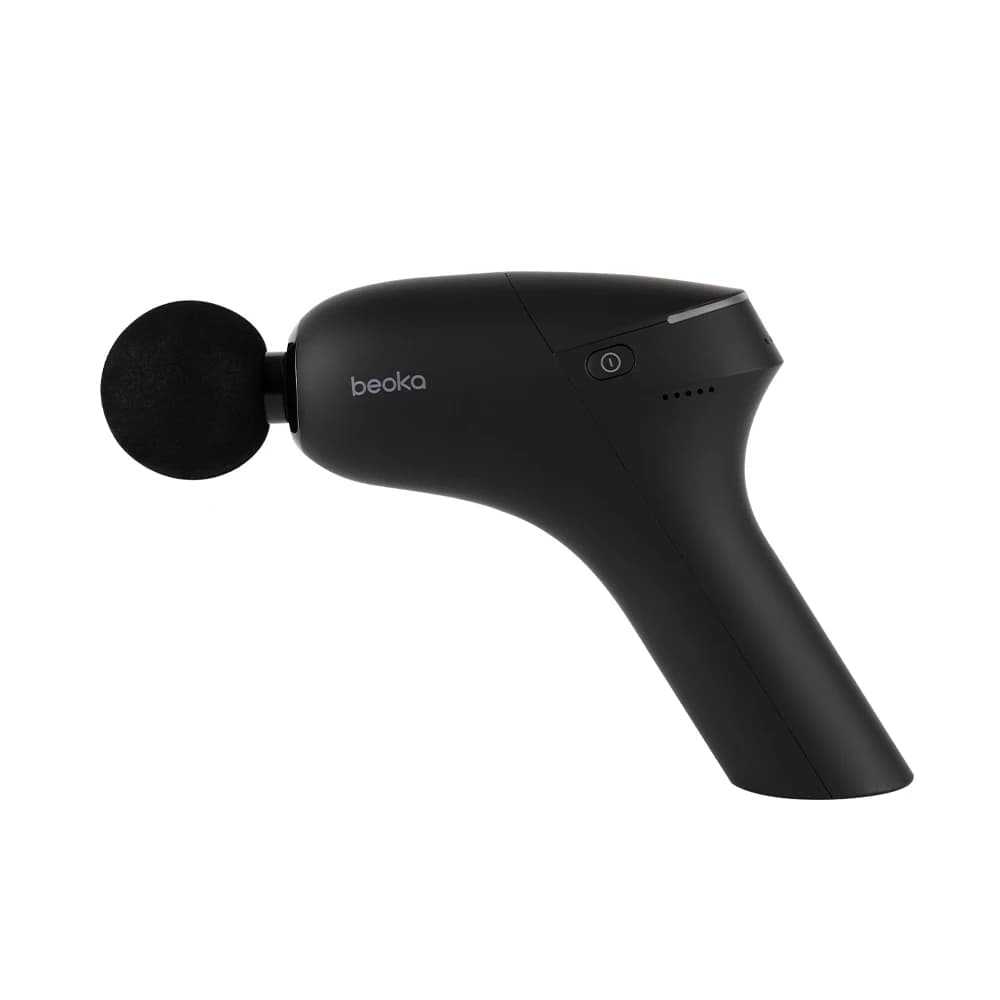 Muscle Professional Deep Tissue Massage Gun Machine Body Portable High Quality Four Head Small Massage Gun Heat