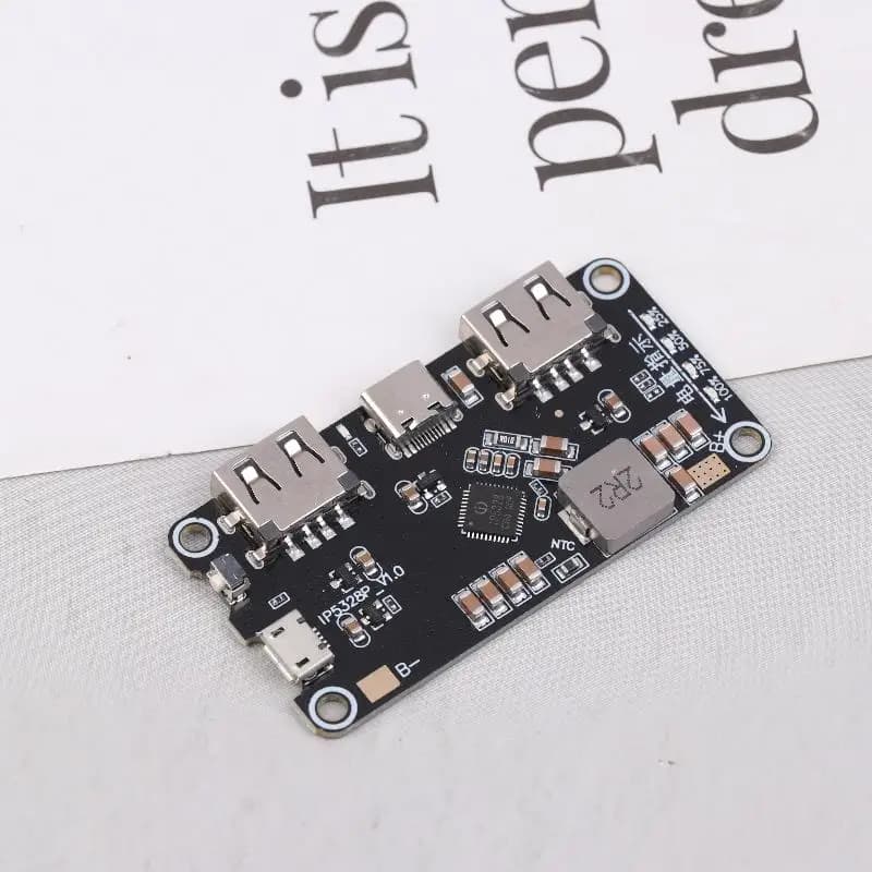 Modulo convertitore boost a ricarica rapida IP5328P - Solleva da 3,7 V a 5 V/9 V/12 V per costruzioni di power bank personalizzate