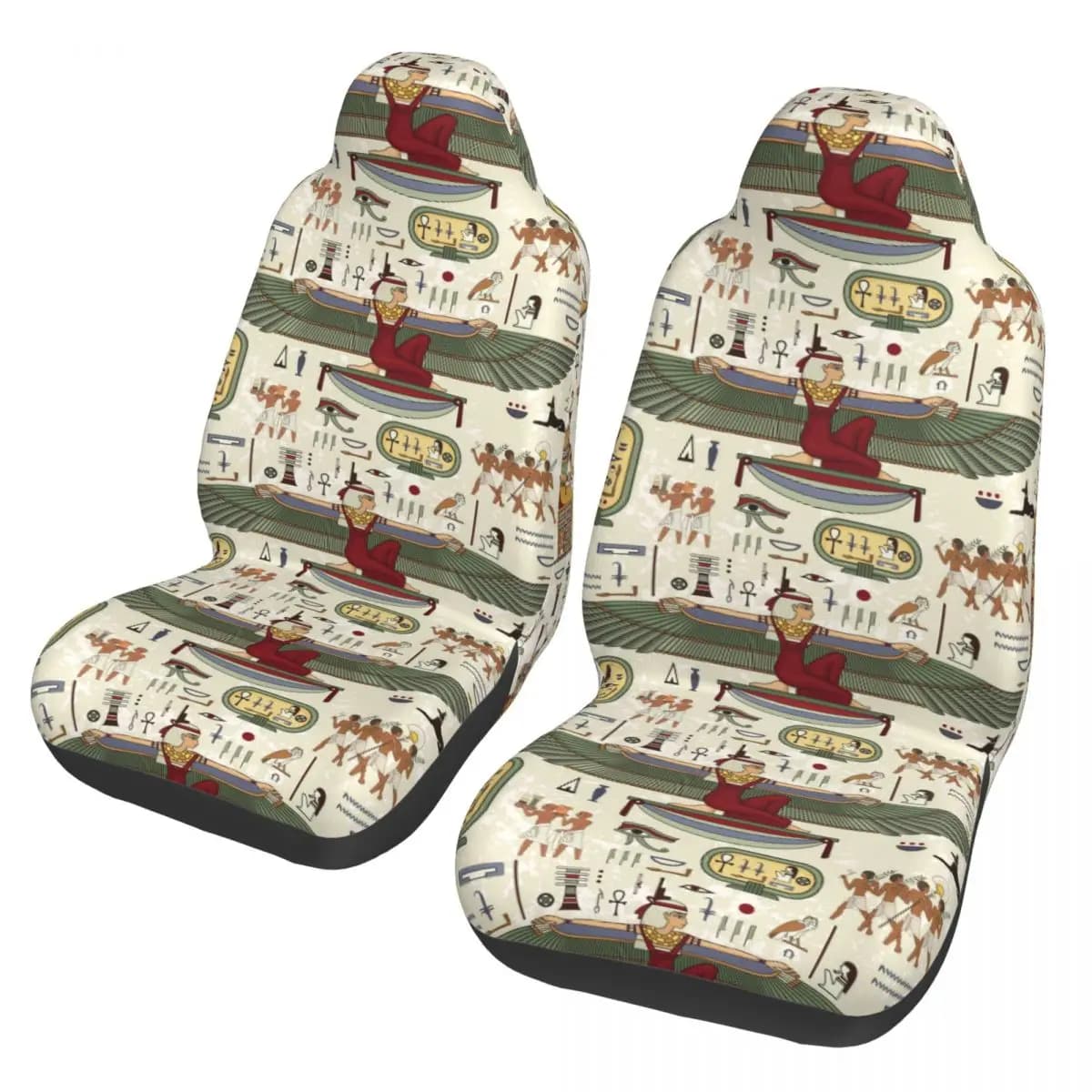 Universal Car Seat Cover for Ancient Egypt Four Seasons AUTOYOUTH Car Seat Protector with Egyptian symbol Polyester Car Accessories