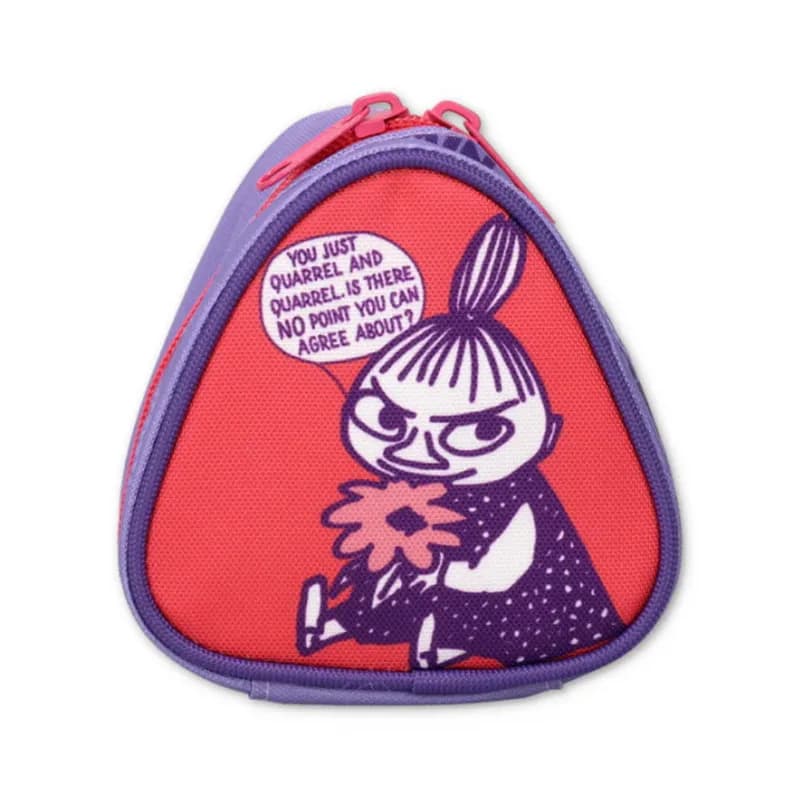 Borsa Triangolare Mini della Serie Anime Moomins, Borsa Portatile Leggera con Stampa di Personaggi Cartoon, Borsa Termica per Rice Ball