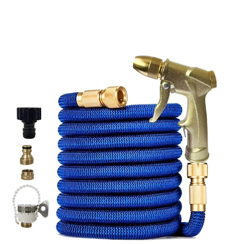 Tubo da Giardino Magico Espandibile, Flessibile e Portatile, Tubo Retrattile per Irrigazione, Lavaggio Auto, Fiori e Prato