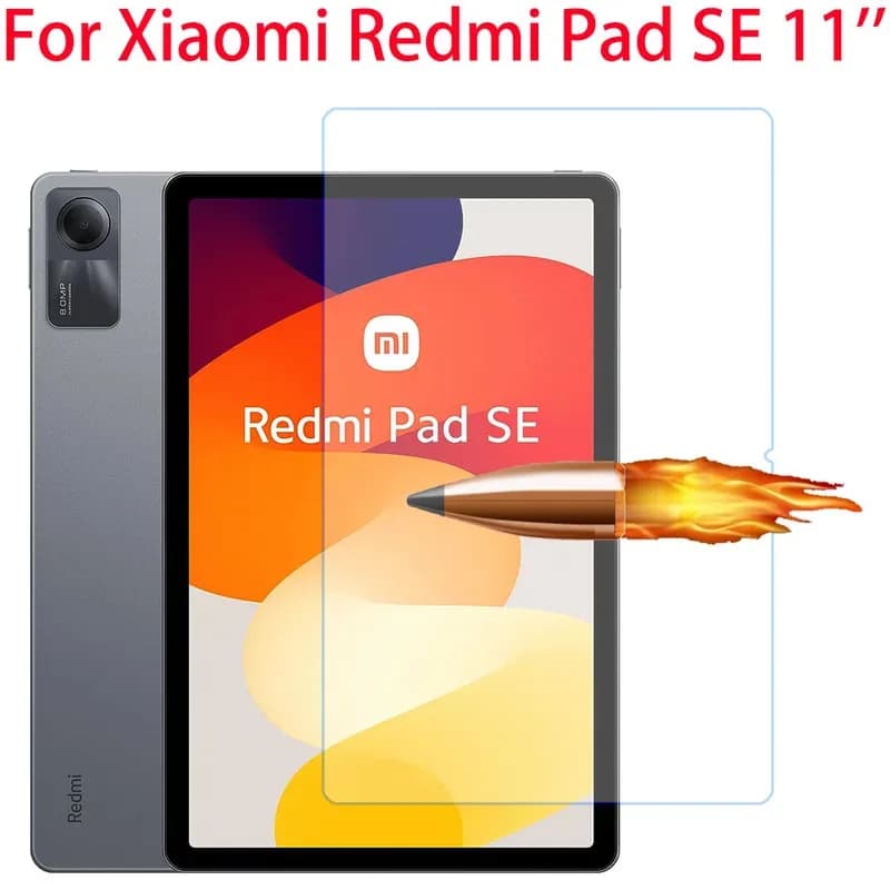 Pellicola protettiva in vetro temperato per Xiaomi Redmi Pad SE da 11 pollici 2023, protezione per lo schermo del tablet Redmi Pad SE