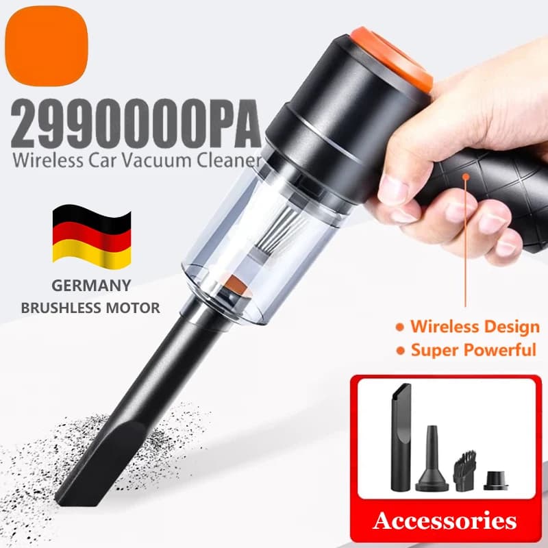 9000Pa Wireless Car Vacuum Portabale Cleaner Cordless Handheld Auto Vacuum High Power Vacuum Cleaner For Home Office 2026 New