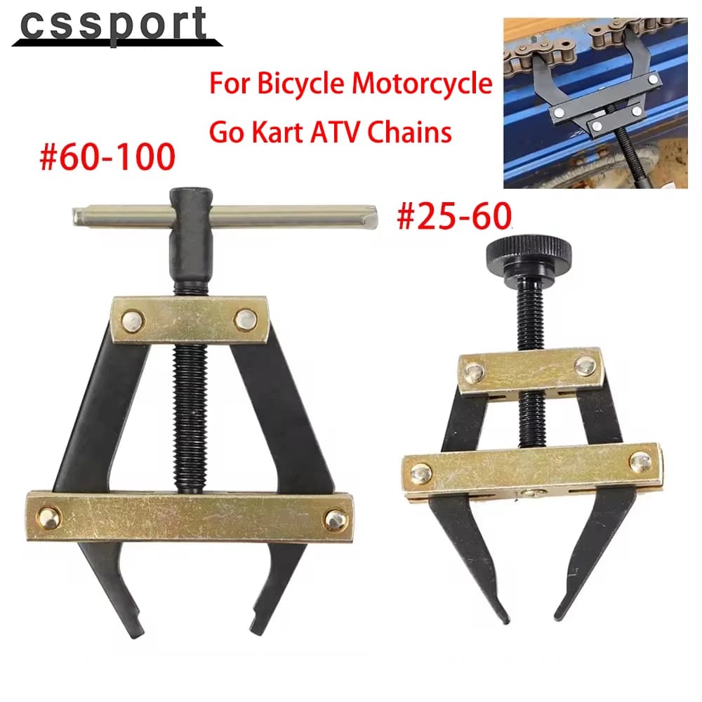 # 25-60 # 60-100 Kit tool cutter for bike roller chain Go Kart ATV replacement link tool for chains