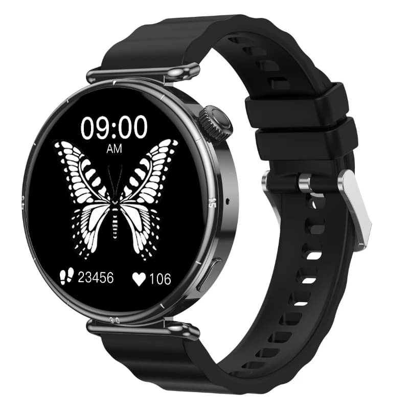 2026 New Watch 4 mini Smart Watch Woman Watch 4 AMOLED HD Screen Bluetooth Call GPS NFC Heart rate mi Smartwatch Bluetooth Call