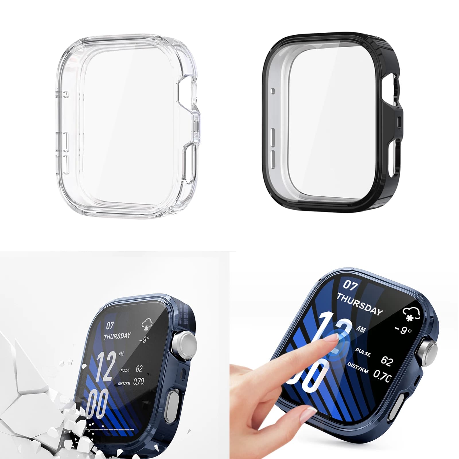 Soft TPU case for Huawei Watch Fit 4 Pro, accessories, complete protective case for screen, cover for Huawei Watch Fit 4