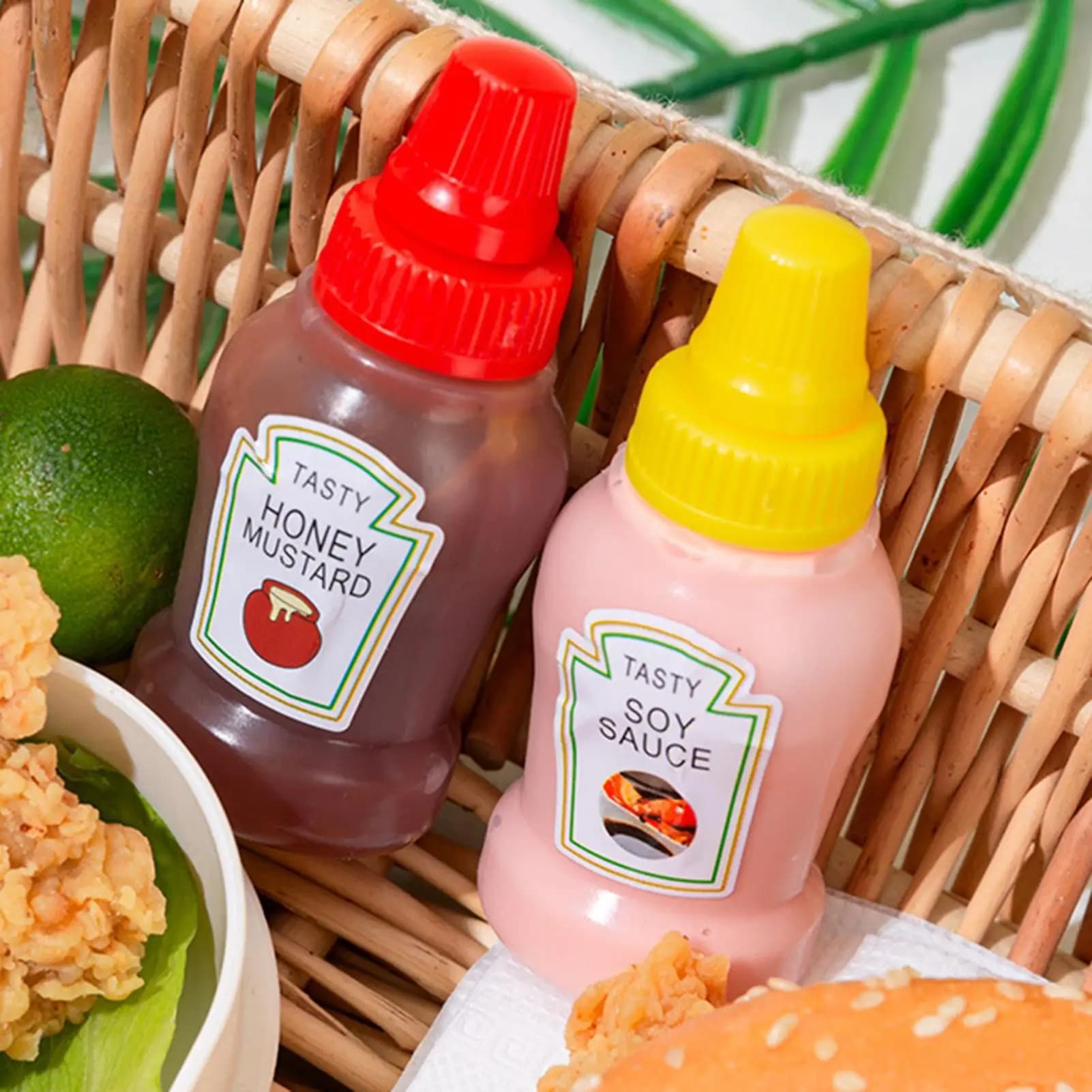 Mini Contenitore per Condimenti da Viaggio, Contenitori per Salse e Condimenti, Scatole per il Pranzo, Sicurezza Alimentare, Multiuso, Portatile, Mini Contenitore per Alimenti