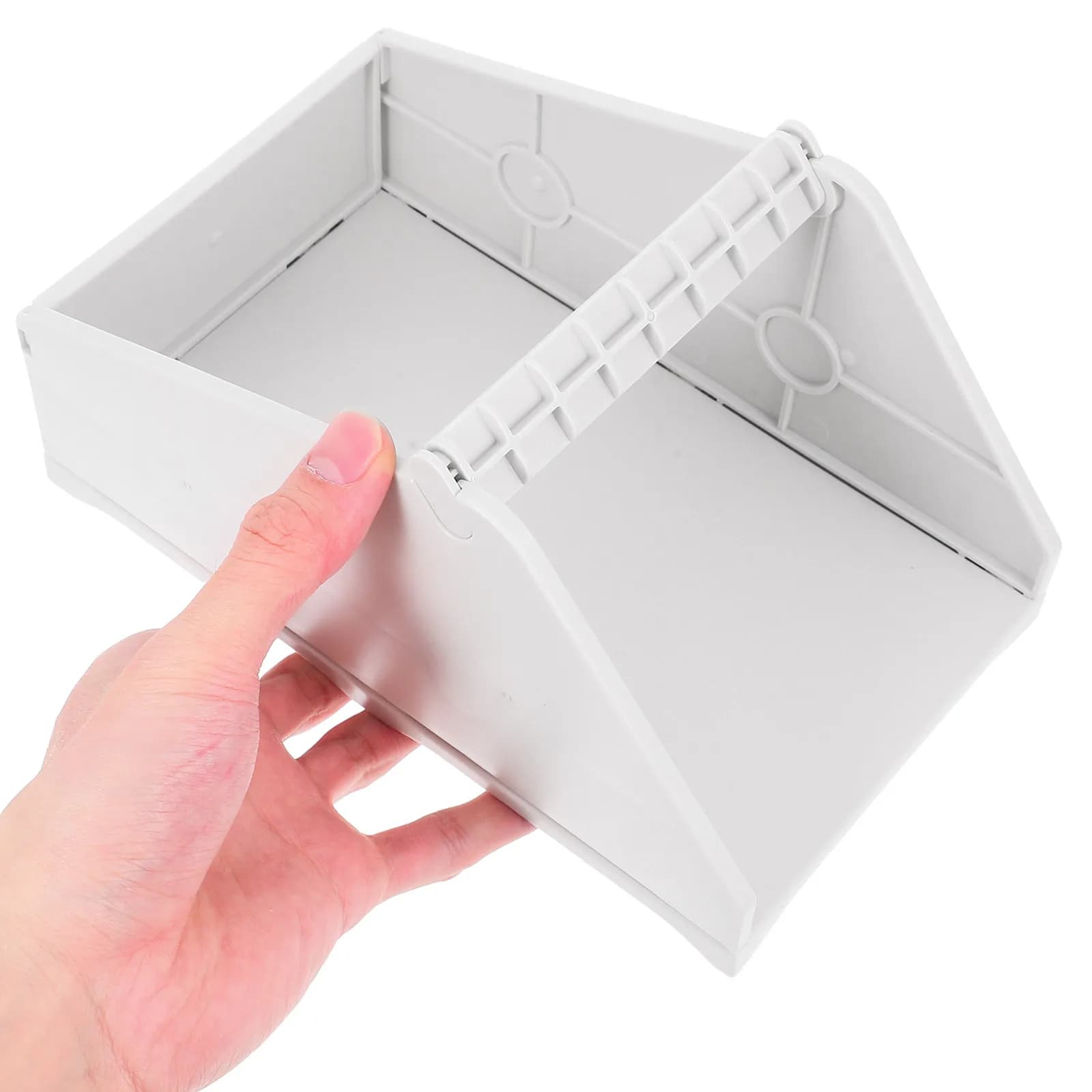 Portaetichette in Plastica per Stampante Termica, Organizzatore di Etichette per Spedizioni da Scrivania, Dispenser Efficiente di Carta Termica per Ufficio