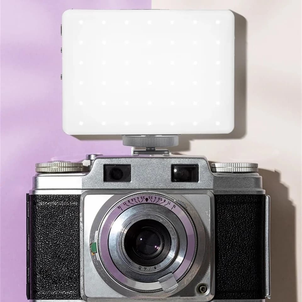 Mini LED Light RGB Portable for Video & Photography, Lighting Pocket for Vlog, Clip for Phone, iPhone, iPad, Laptop, Camera