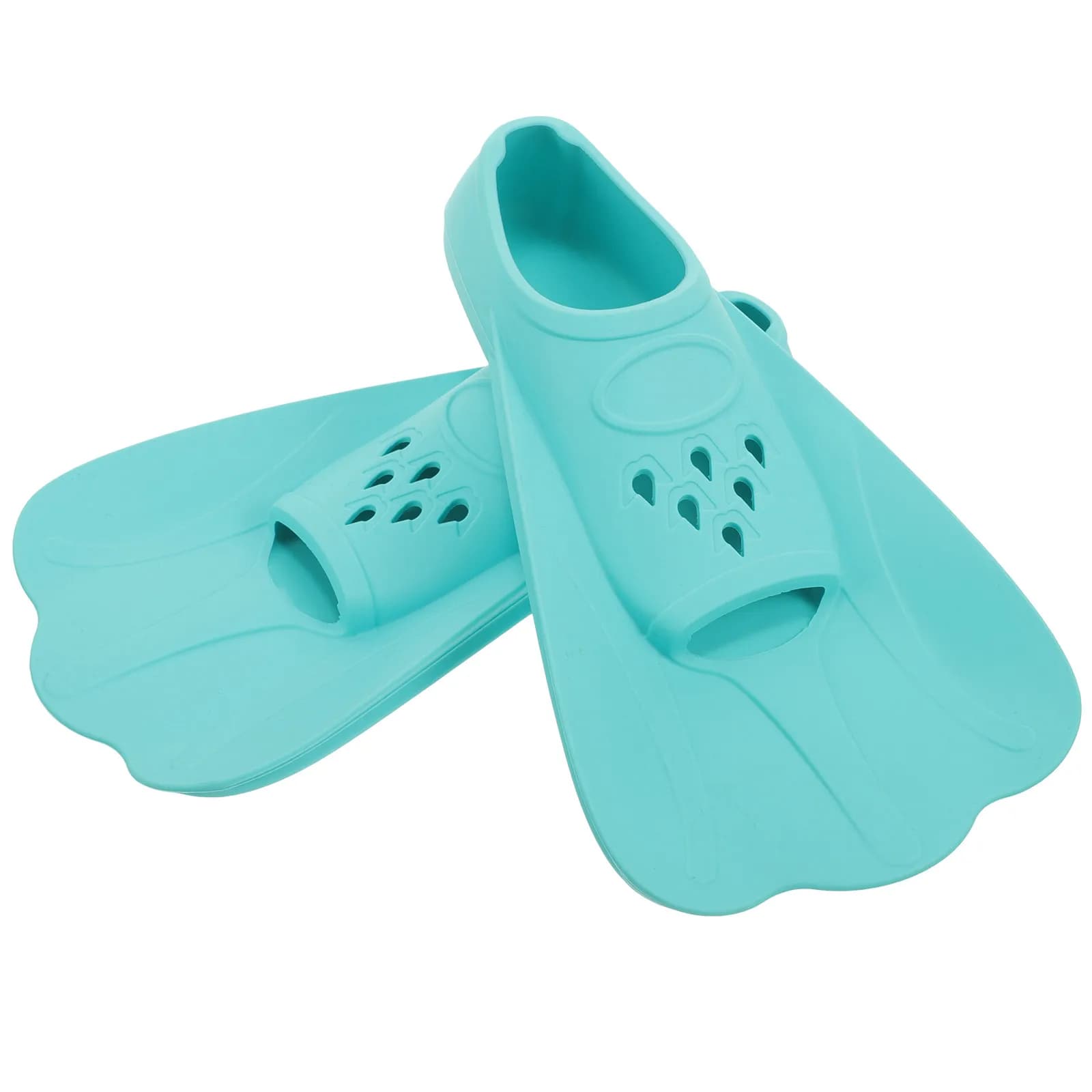 1 Paio di Pinne in Silicone per Adulti, Leggere, per Allenamento di Nuoto, Immersioni e Snorkeling, Pinne Galleggianti Portatili, Scarpe Acquatiche