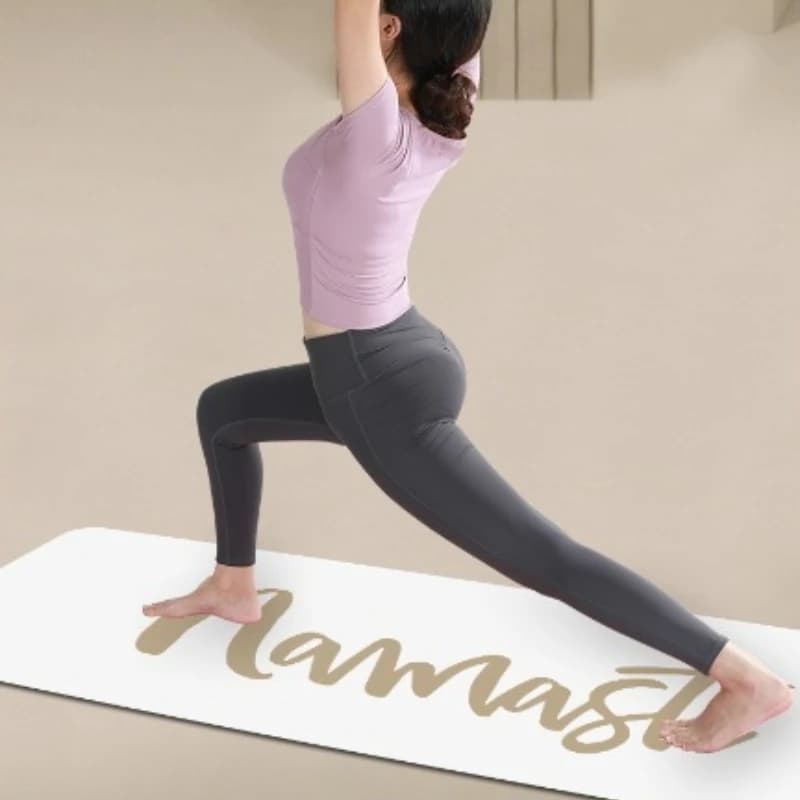 Natural PU Rubber Yoga Mat Non Slip Thick Home Use Wholesale Workout Mat Gymnastics Mat Exrcise Mat Yoga Mat Gym Mat
