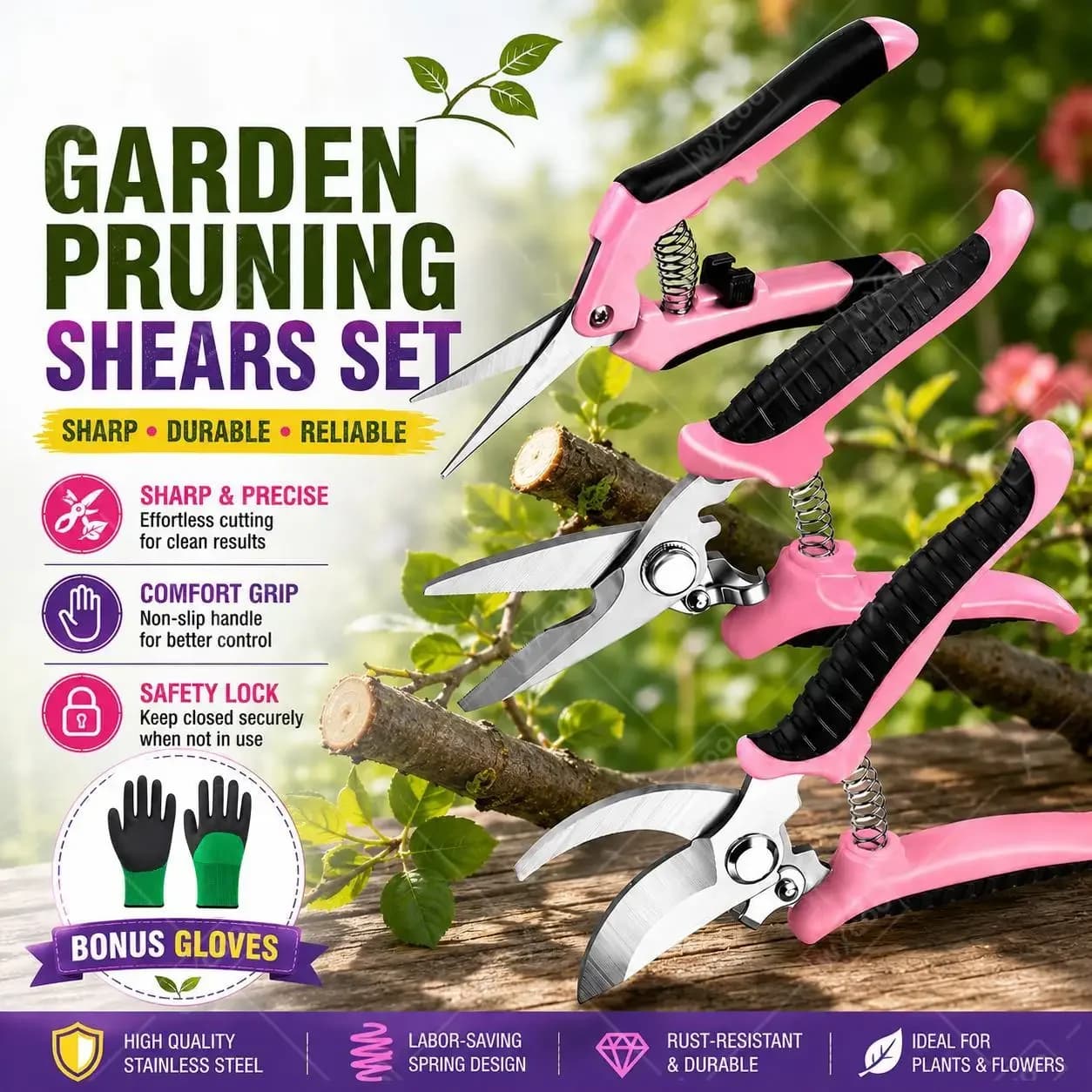 Garden Orchard Farm Gardening Tools Household Hand Tools Pruning Shears Potted Branches Fruit Picking Scissors Small Scissors