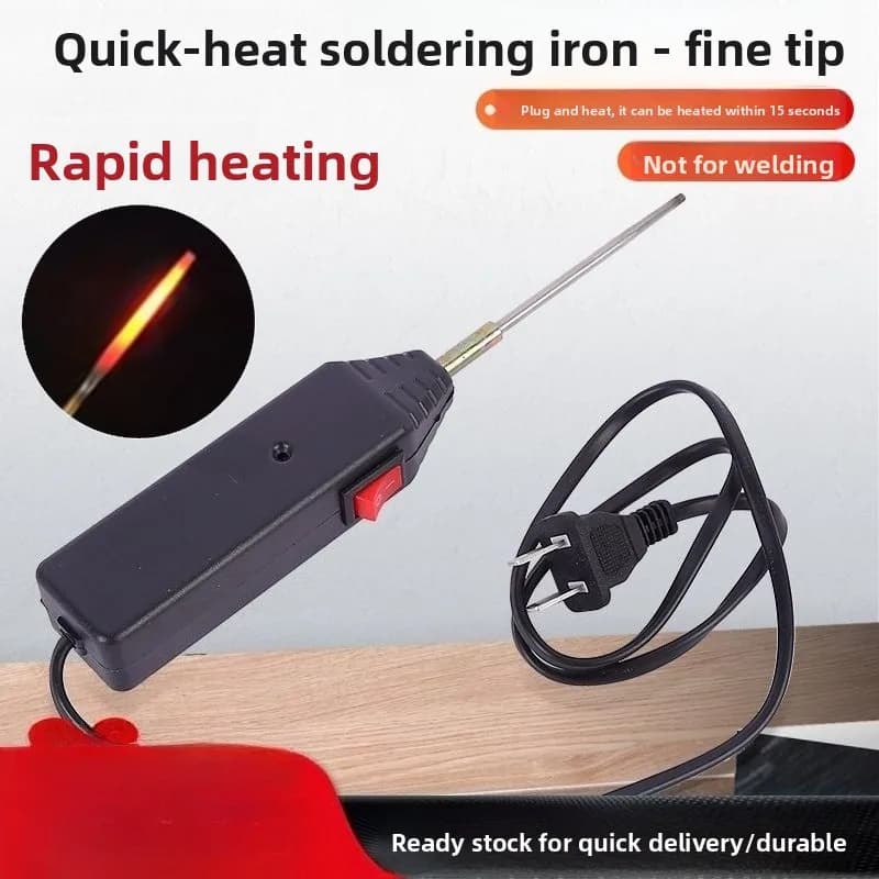 2s Fast Heating Soldering Iron, Instant On Heat Welding Pen, Quick Tin Melting for EV Battery Circuit Board Repair
