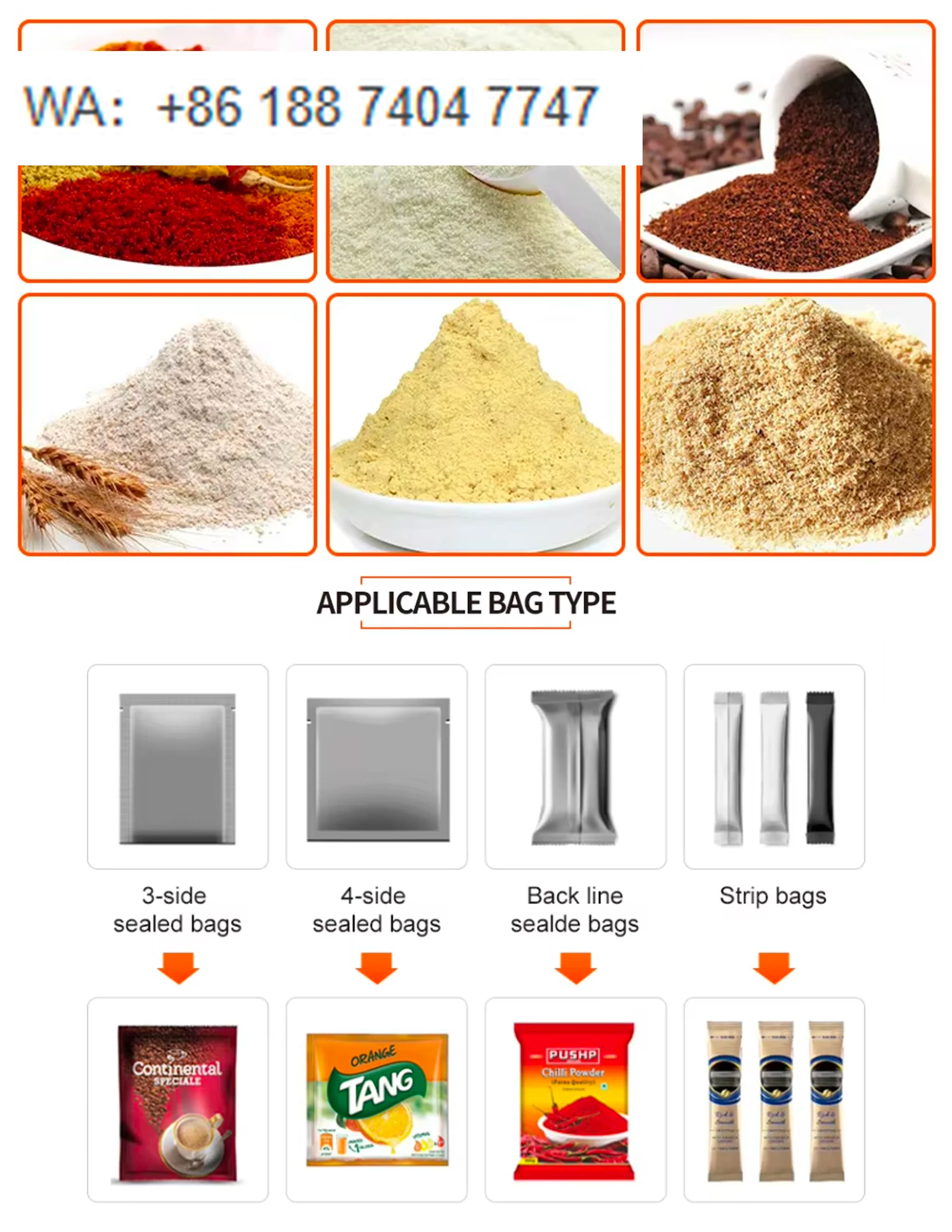 Automatic Packing Machine for Electrolytic Powder Envelopes for Hydrating and Potassium Supplements