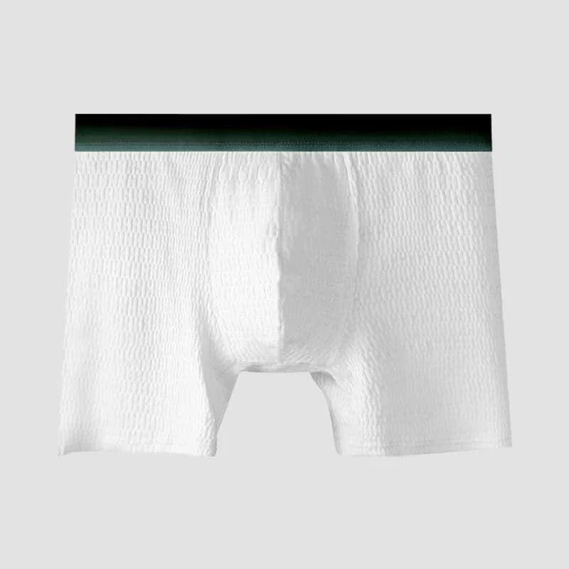 2PCS Men's pure cotton antibacterial boxer shorts. They are personalized, comfortable, breathable and have printed patterns. The