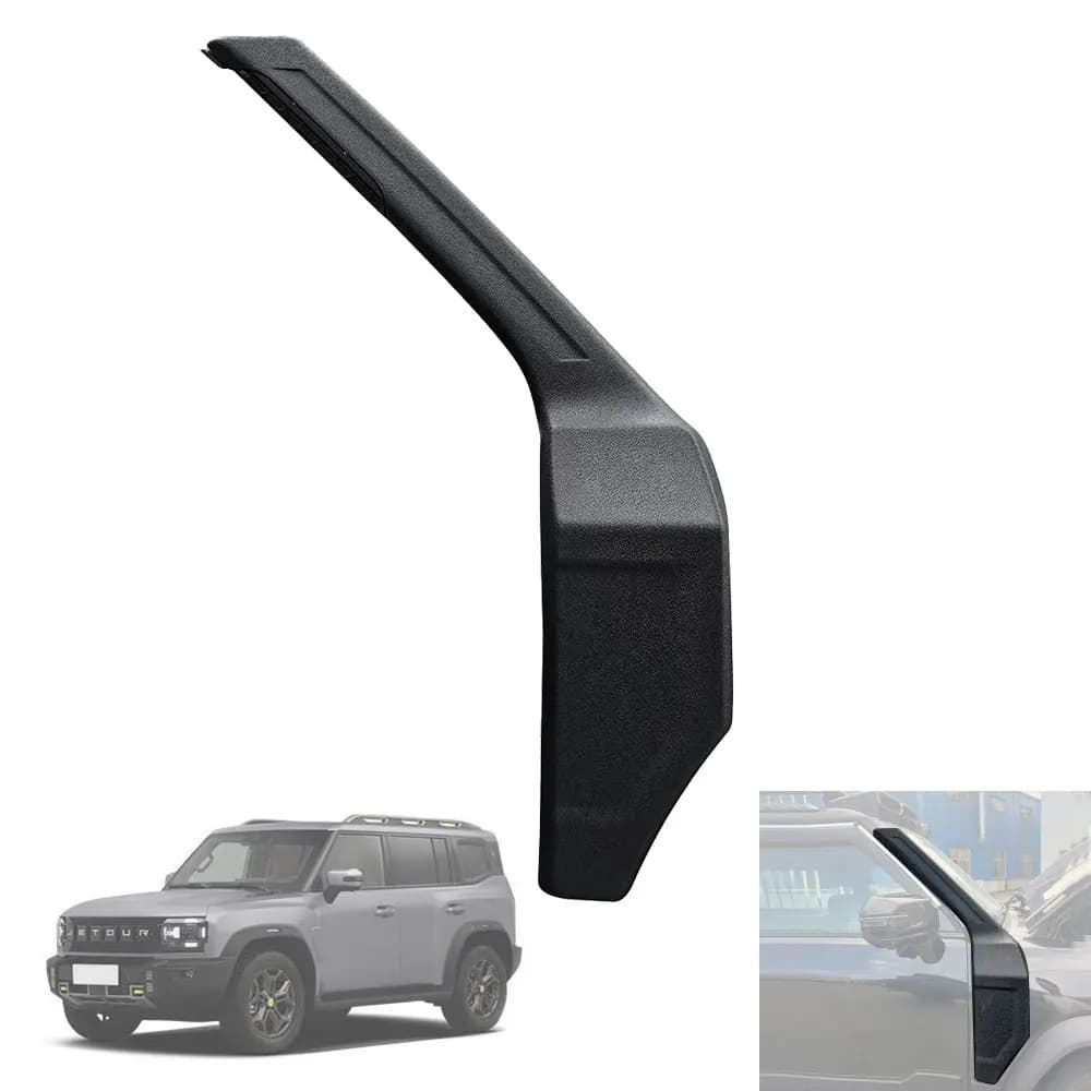 Parti di automobili fuoristrada ABS Nero Snorkel adatto per Chery Jetour Traveller 2023 2024 Auto Air Intake Car Snorkel Kit Accessori