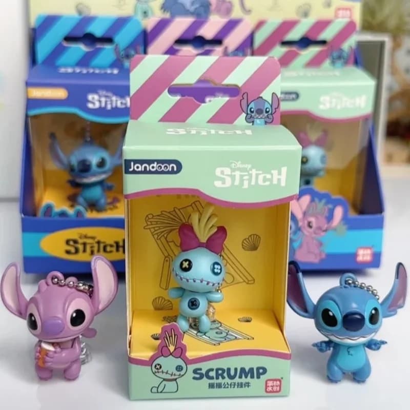 In Magazzino Originale Jandoom Lilo & Stitch Ohana Stitch 626 Mini Carino Grano Action Figure Cieco Scatola di Grano di Riso Bambola Anime Giocattoli Regalo