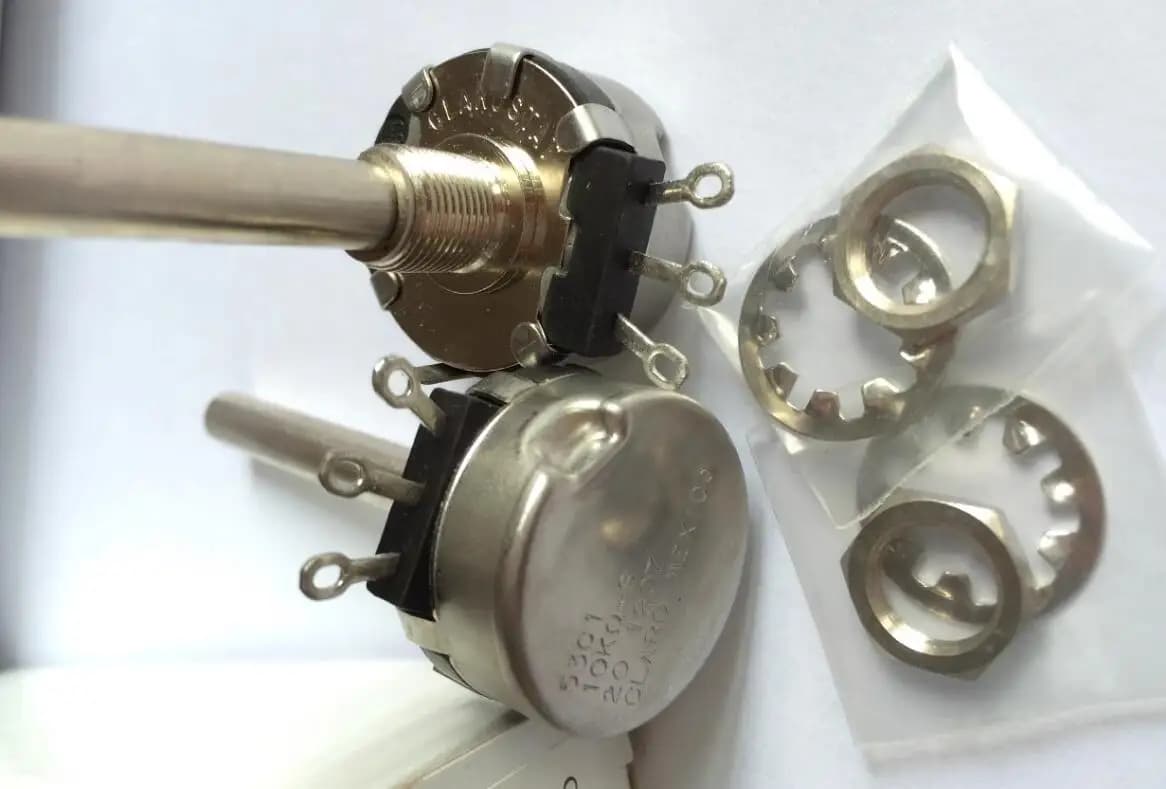 originale messicano CLARO 53C1 resistore potenziometro da 5000 ohm manico da 300 gradi 52MM