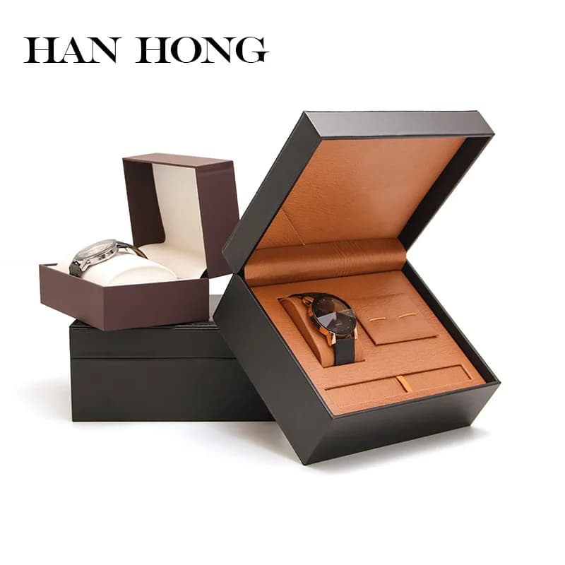 High-end Watch Set Gift Box. Couple Watch Bracelet Box. Pu Watch Storage And Packaging Box. Mechanical Watch Box.
