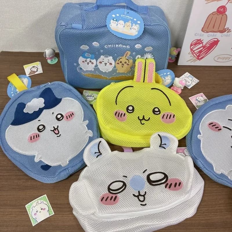 New Changing Bag Chiikawa Hachiware Momonga, Underwear Bag, Anti-Deformation Bag for Toilets