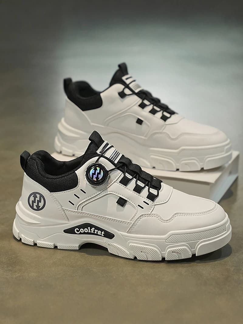 Men's Casual Sports Outdoor Shoes Spring Autumn Low Heel round Toe Wear Resistant Non Slip Fashionable Work Safety Shoes