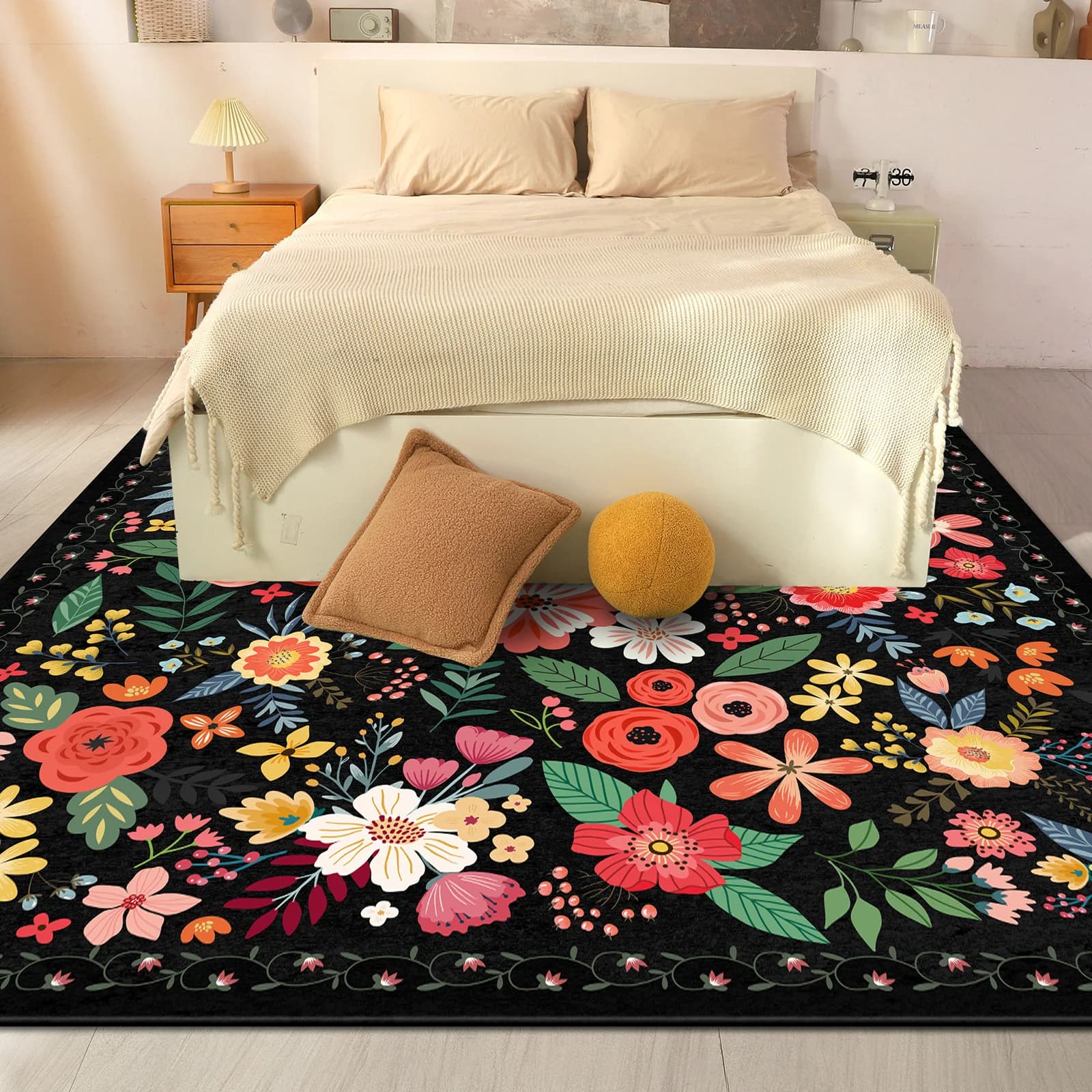 154cm*214cm Anti-slip Rug, Interior Corset, Durable and Durable, Kitchen Mat, Room Mat, Home Furniture
