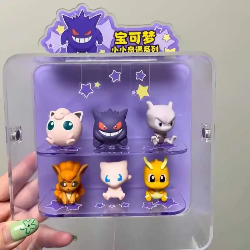 Hot Authentic Funism Pokemon Blind Box Palmsize Wonders Series1 2 3 Cute Desktop Ornaments Pvc Collectible Figurines Model Toy