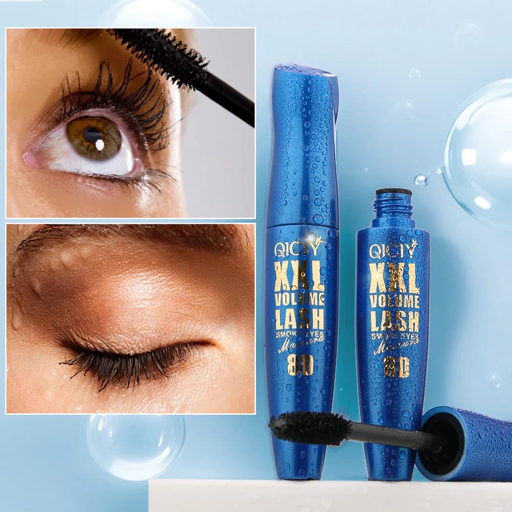 1 piece of durable black eyes, waterproof and sweat resistant, thickening and curled, suitable for everyday makeup